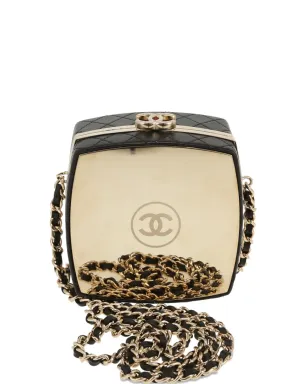 CHANEL Pre-Owned キルテッドチェーン クラッチバッグ - ブラック - サムネイル1