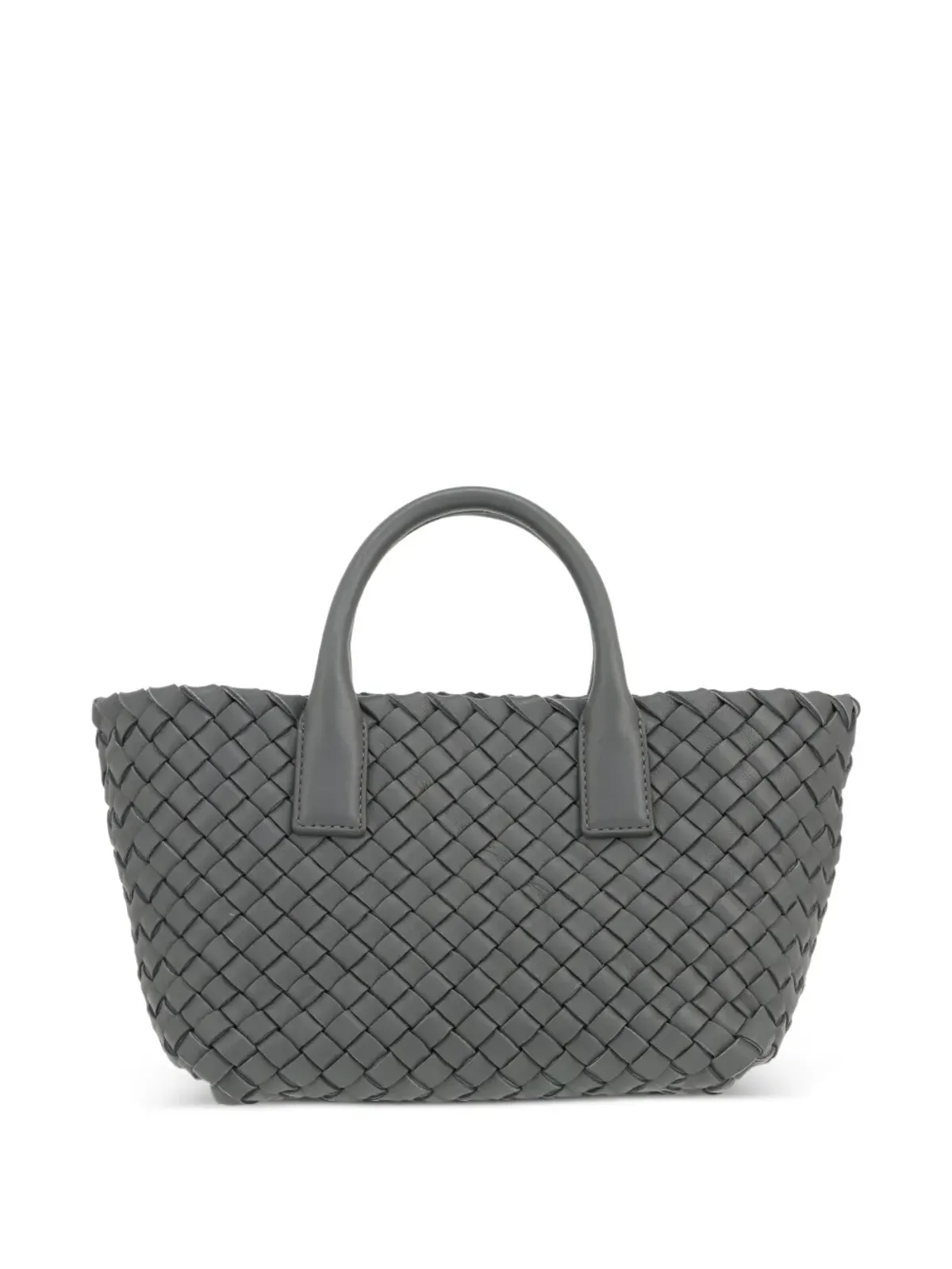 Bottega Veneta Pre-Owned Cabatイントレチャート トートバッグ - グレー - 画像2