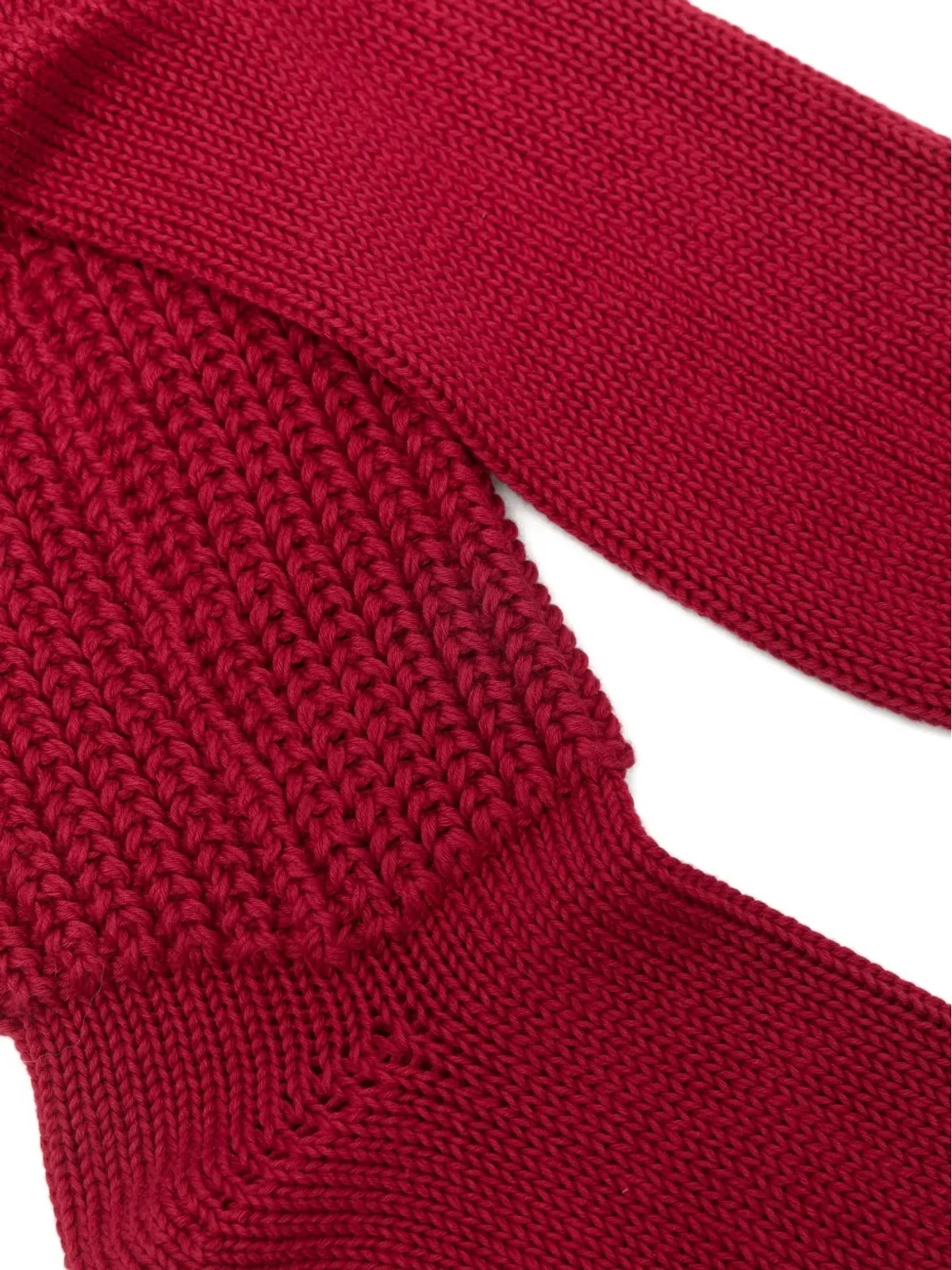 Moncler + Rick Owens ハイキング ロゴパッチ ソックス - レッド - 画像3