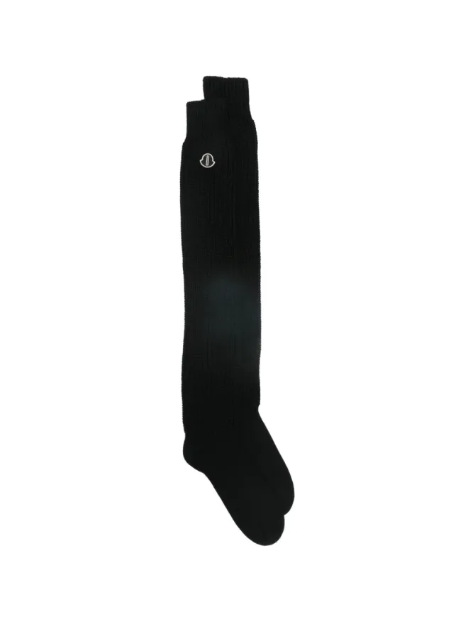 Moncler + Rick Owens Moncler + Rick Owens ロゴパッチソックスの商品画像