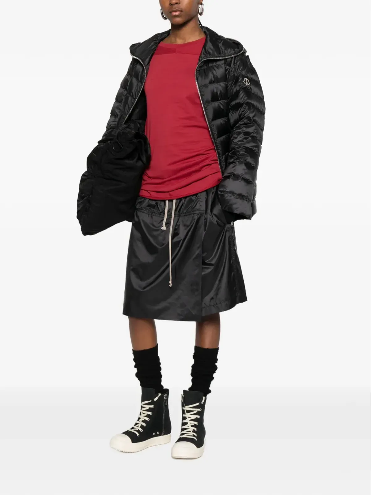 Moncler + Rick Owens 長袖Tシャツ - 画像3