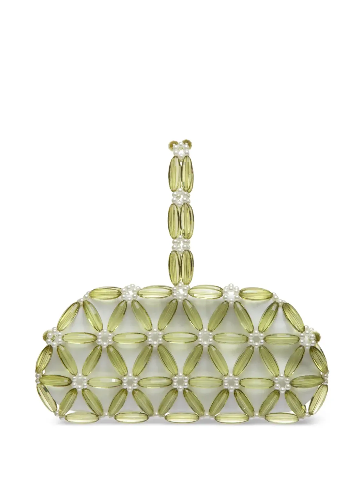0711 Tebea beaded tote bag - 画像3
