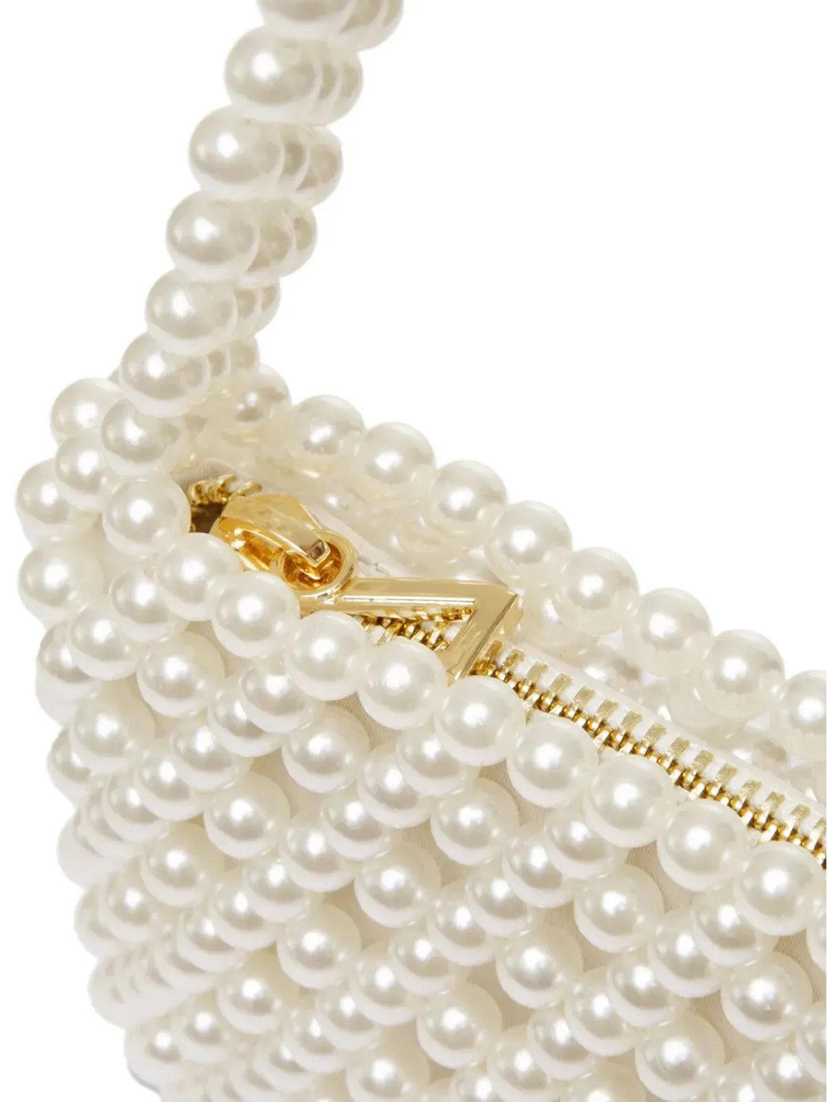 0711 May beaded shoulder bag - Neutrals - 画像5