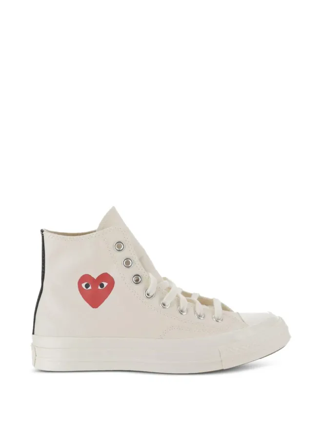 Comme Des Garçons Play x Converse Comme Des Garçons Play x Converse チャック70 ハートモチーフ ハイトップ スニーカーの商品画像