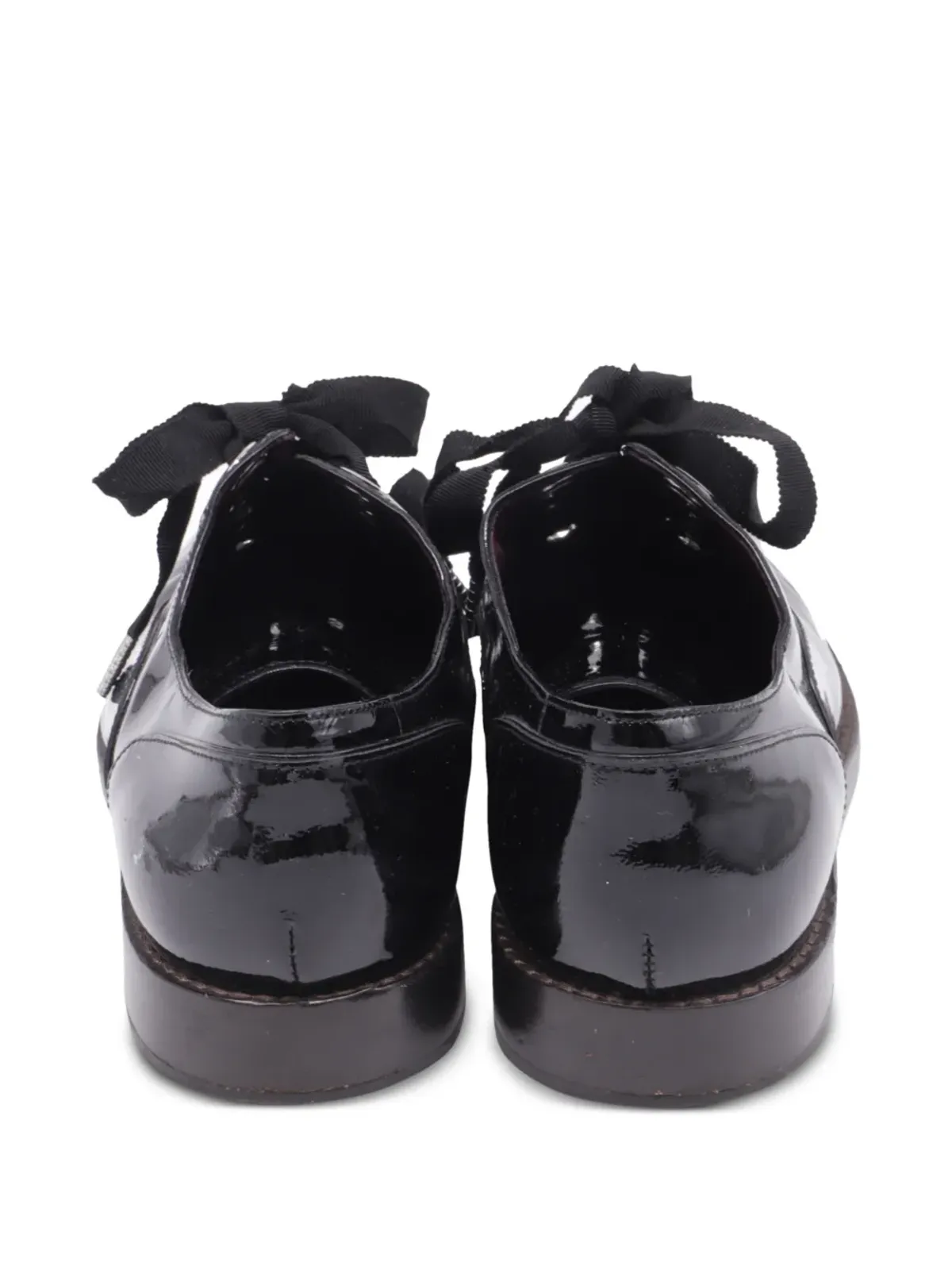 Marc Jacobs Vintage レースアップ パテントレザーシューズ - ブラック - 画像4