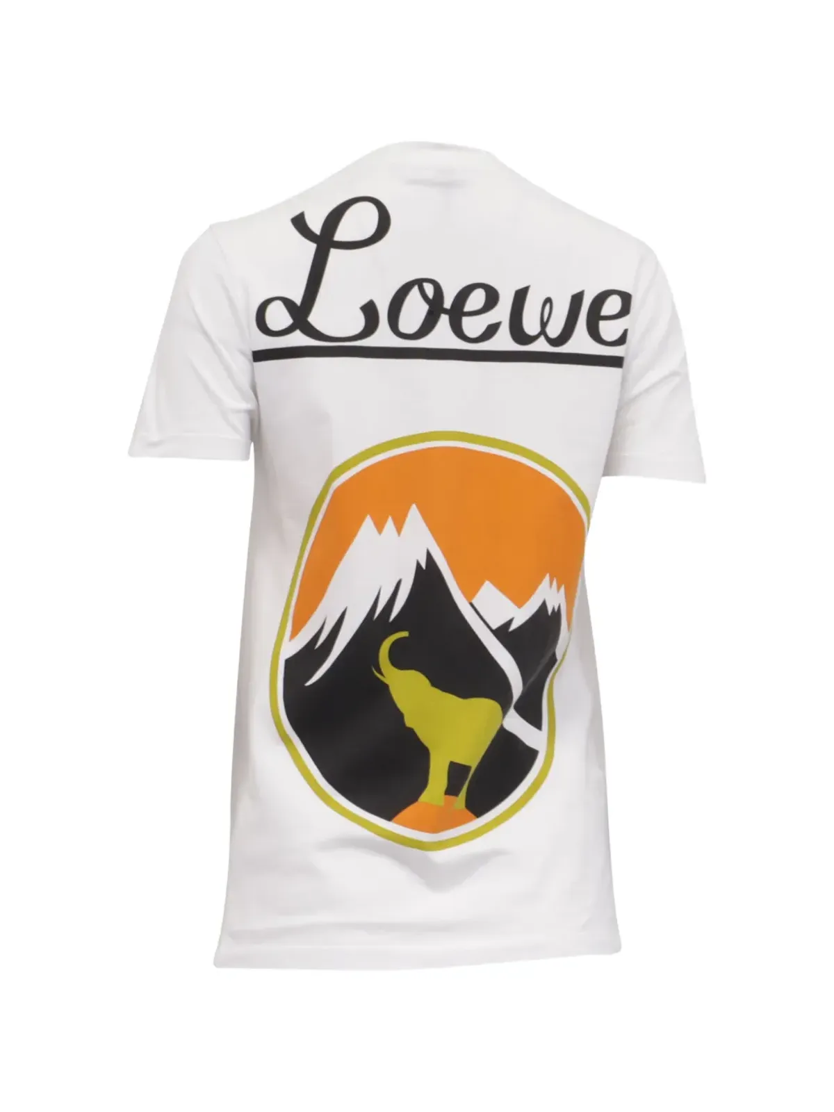 Loewe Pre-Owned エレファントプリント クルーネックTシャツ - 画像2