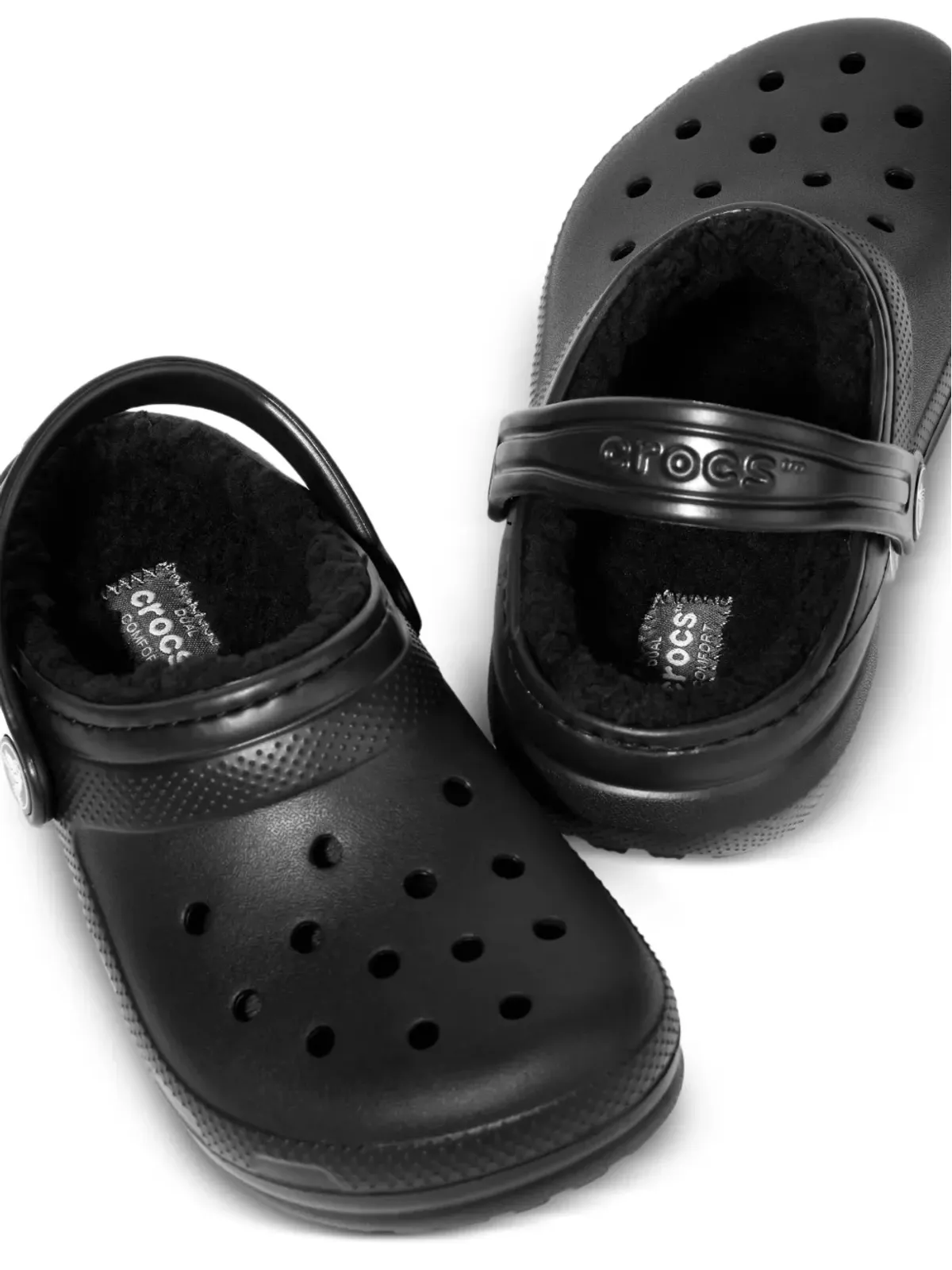 Crocs Kids ファー付きサンダル - 画像4
