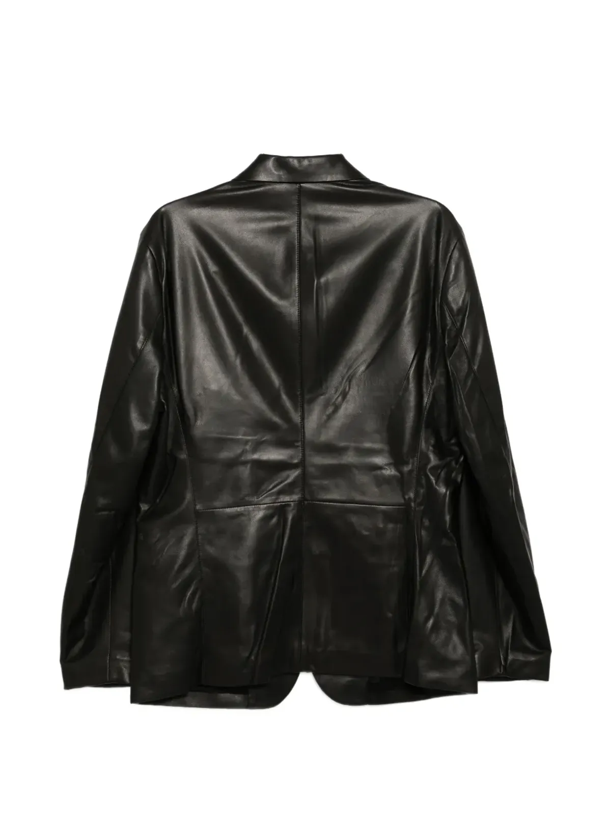 Giorgio Armani レザーブレザー - 画像2