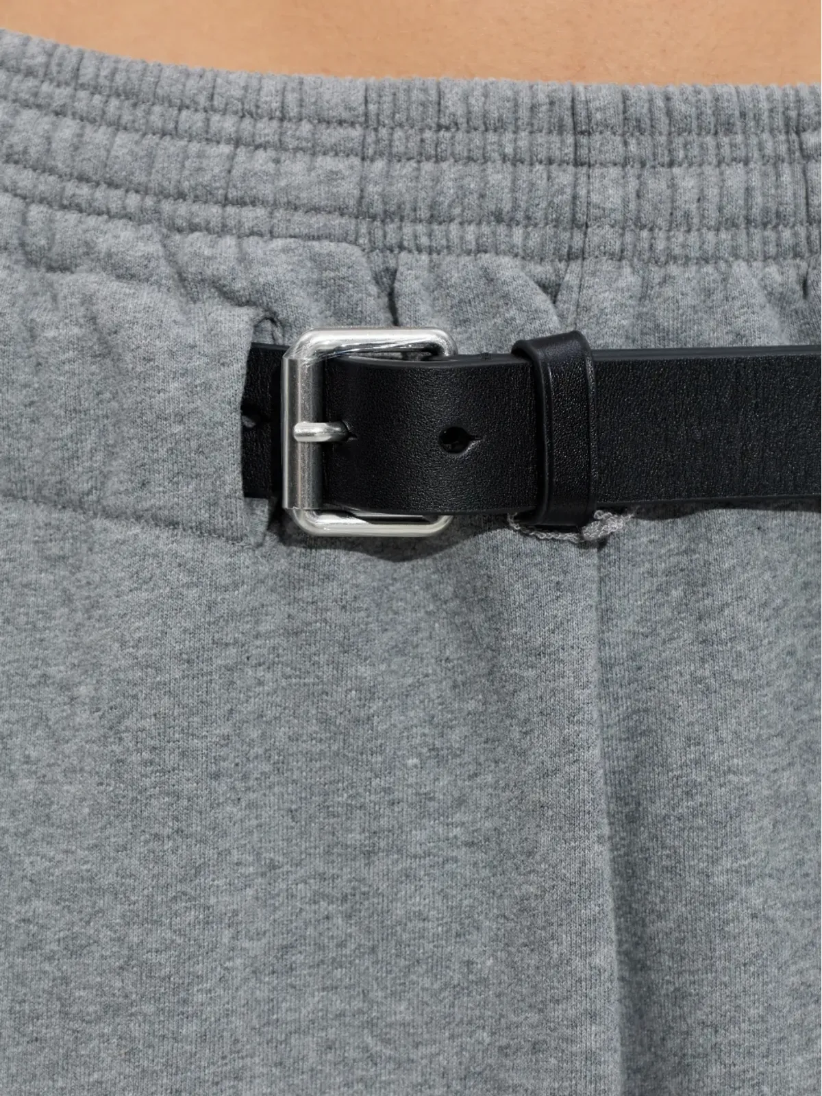 Alexander Wang エラスティケーテッド ウエスト ベルトディテール トラックパンツ - 画像5