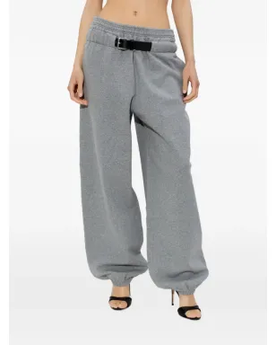 Alexander Wang エラスティケーテッド ウエスト ベルトディテール トラックパンツ - サムネイル3