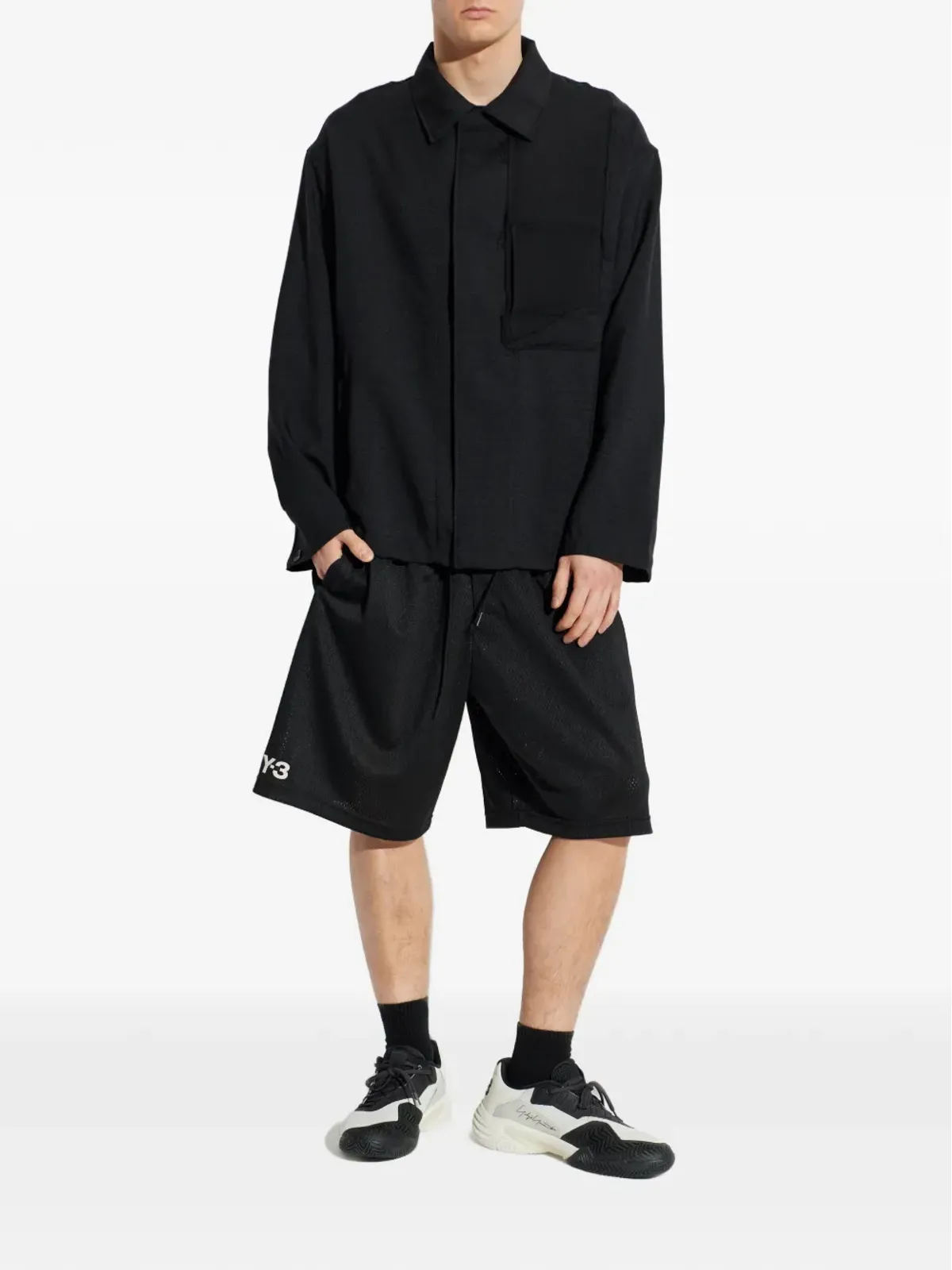 Y-3 ユーティリティ チェストポケット付きジャケット - 画像2