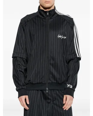 Y-3 ピンストライプ トラックジャケット - サムネイル3