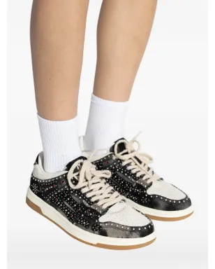 AMIRI Stud Skel Top Low sneakers - Black - サムネイル5
