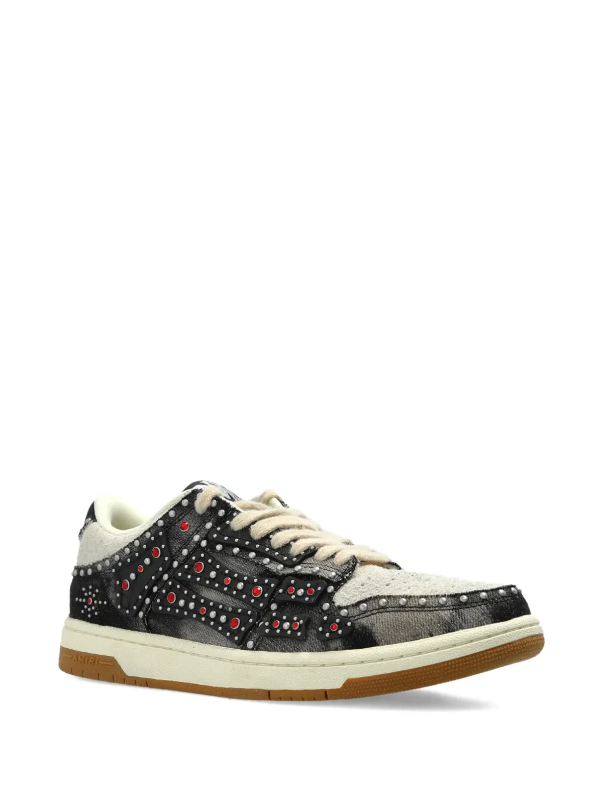 AMIRI Stud Skel Top Low sneakers - Black - 画像2