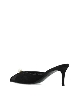 BLACK SUEDE STUDIO Debby ペープトゥパンプス - サムネイル3
