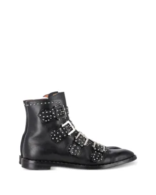 Givenchy Pre-Owned スタッズ付きバイカーブーツ - サムネイル1