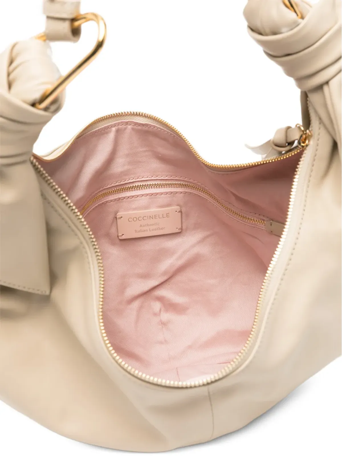Coccinelle Furoshiki knotted-handle shoulder bag - 画像5