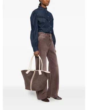 Alexander Smith Lauren woven handle トートバッグ - サムネイル2