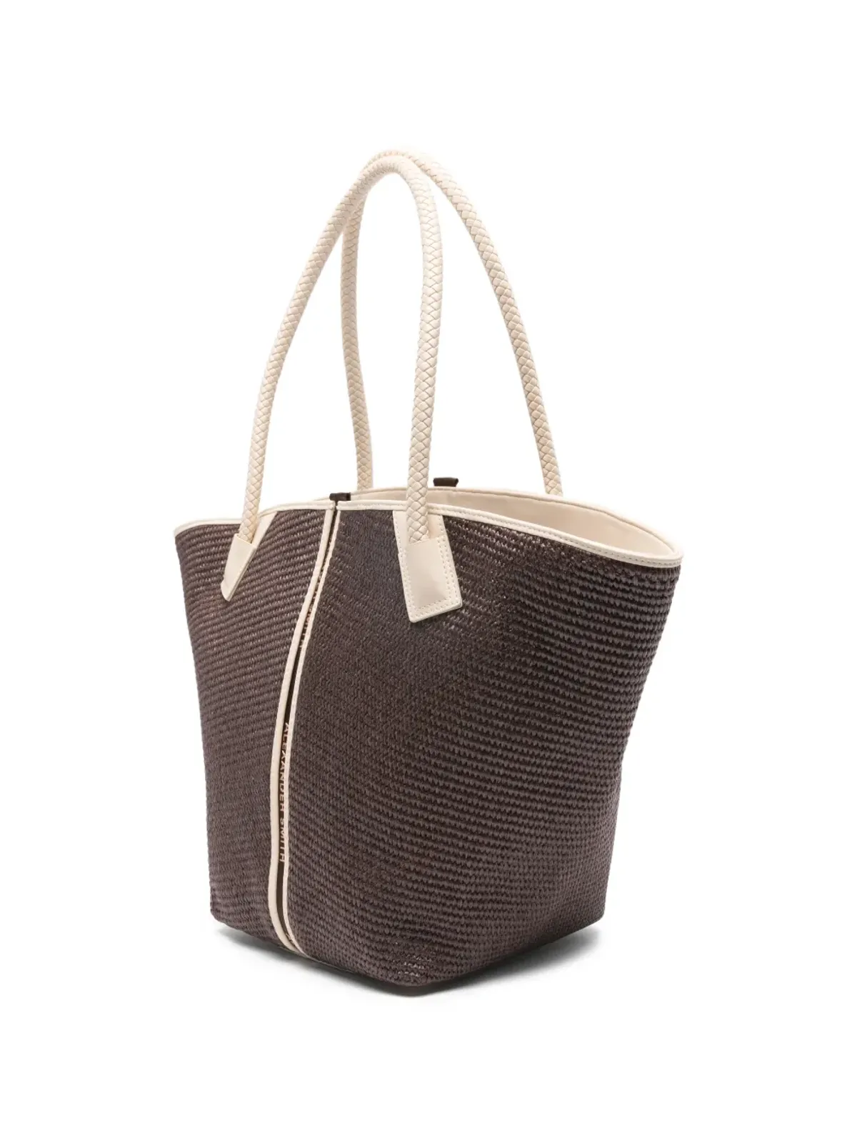 Alexander Smith Lauren woven handle トートバッグ - 画像3