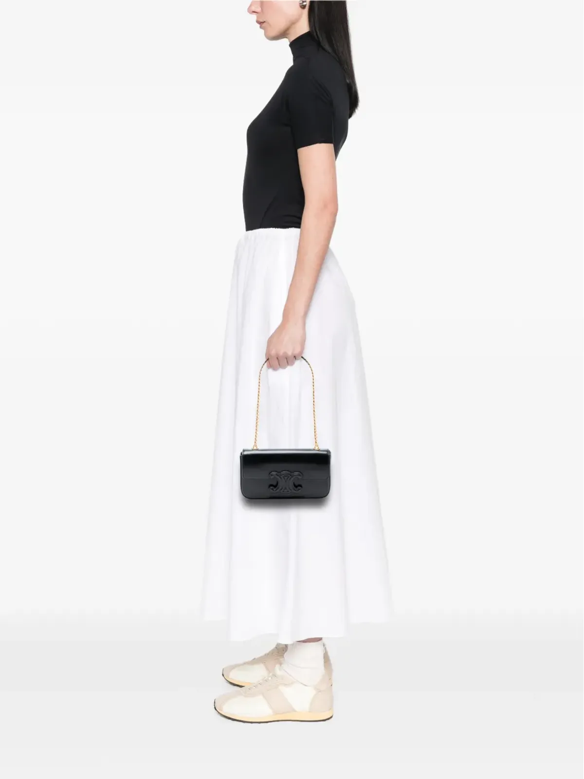 Celine Pre-Owned トリオンプチェーンショルダーバッグ - 画像2