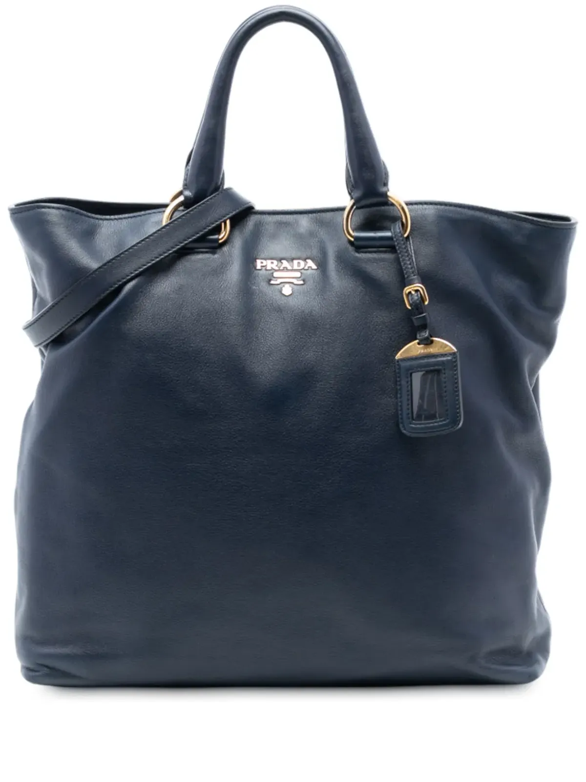 Prada Pre-Owned ソフトカーフ オープン・コンバーチブル・トートサッチェル - 画像1