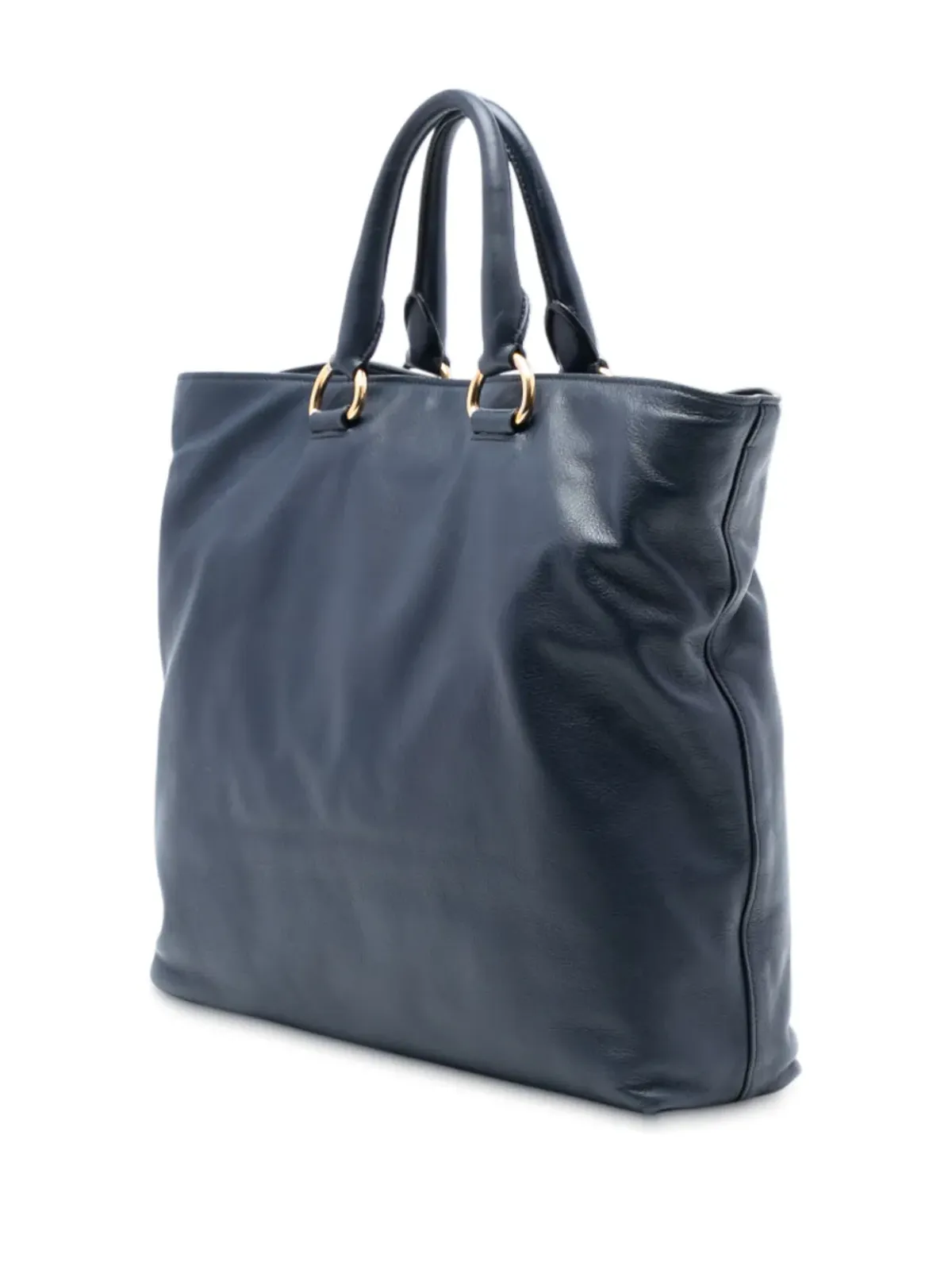 Prada Pre-Owned ソフトカーフ オープン・コンバーチブル・トートサッチェル - 画像3