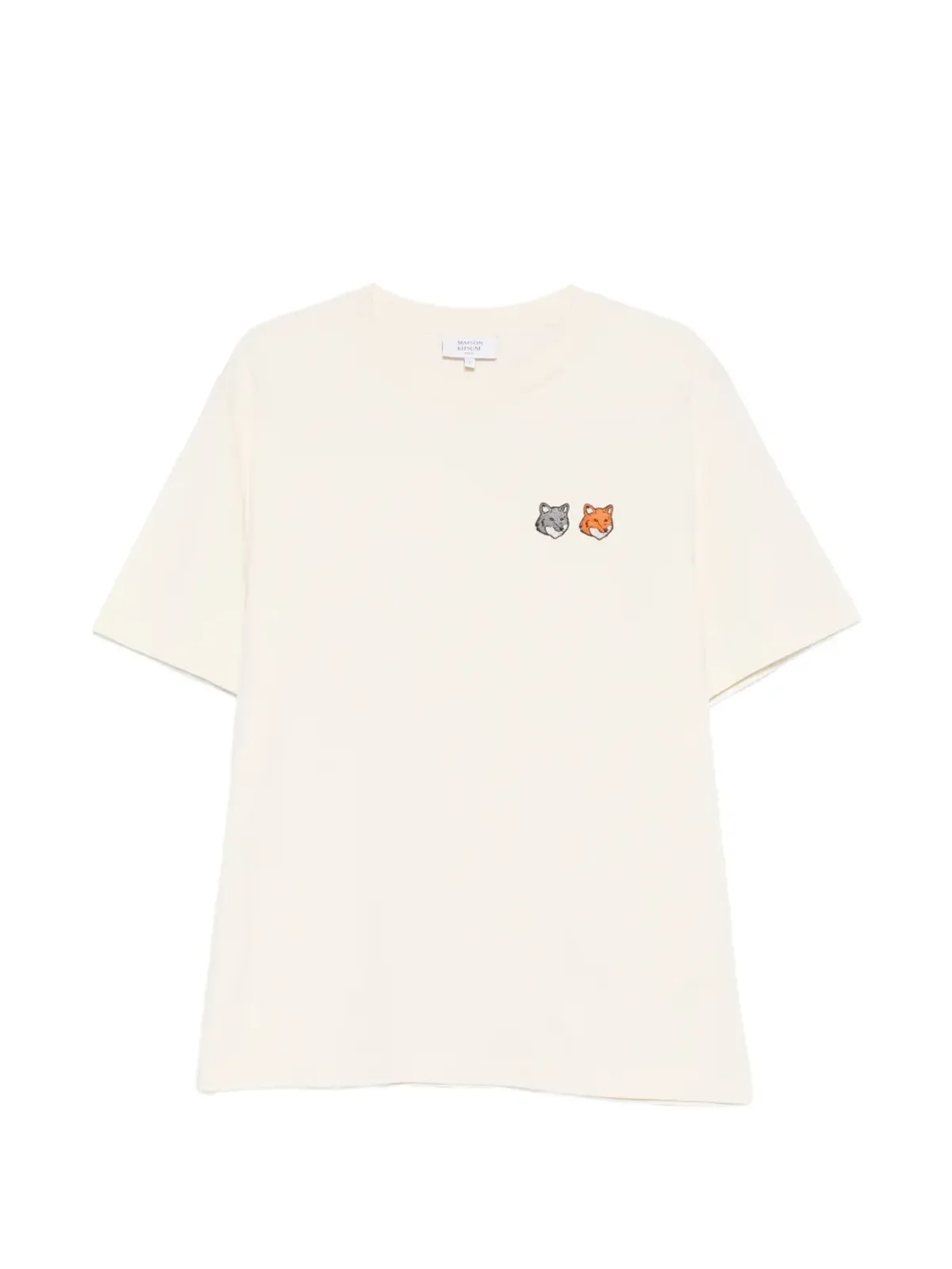 Maison Kitsuné ダブルフォックスヘッドTシャツ - 画像1