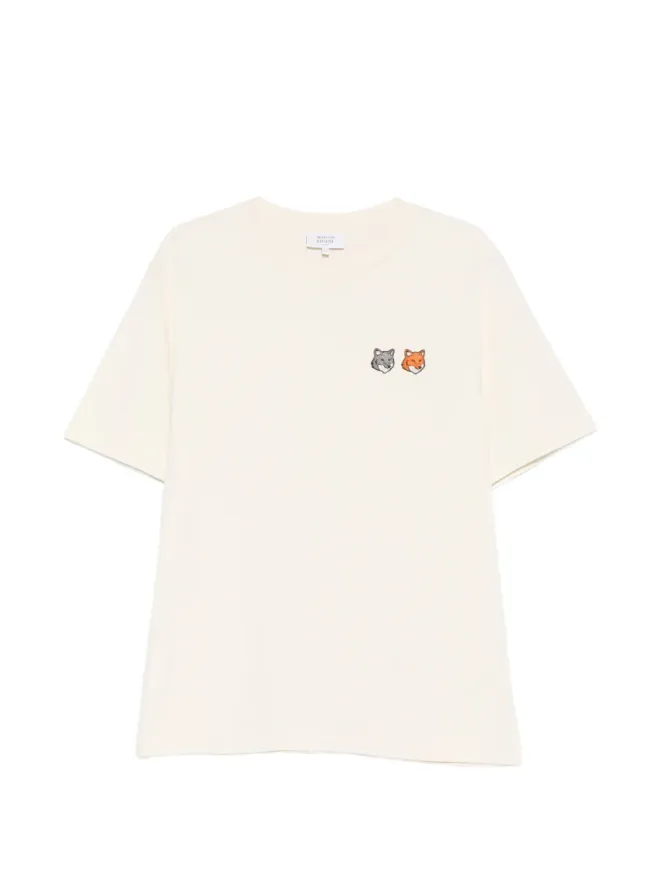 Maison Kitsuné Maison Kitsuné ダブルフォックスヘッドTシャツの商品画像