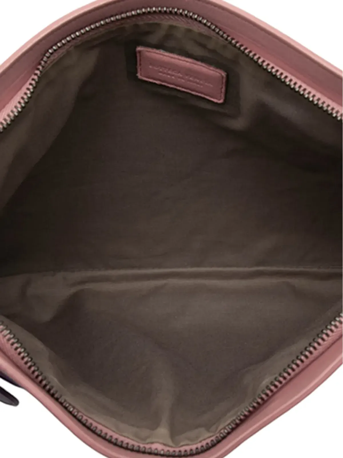 Bottega Veneta ビンテージ 2012-2025 バイカラー ナッパ レザー イントレッチァート ウィストレット クラッチバッグ - ピンク - 画像5