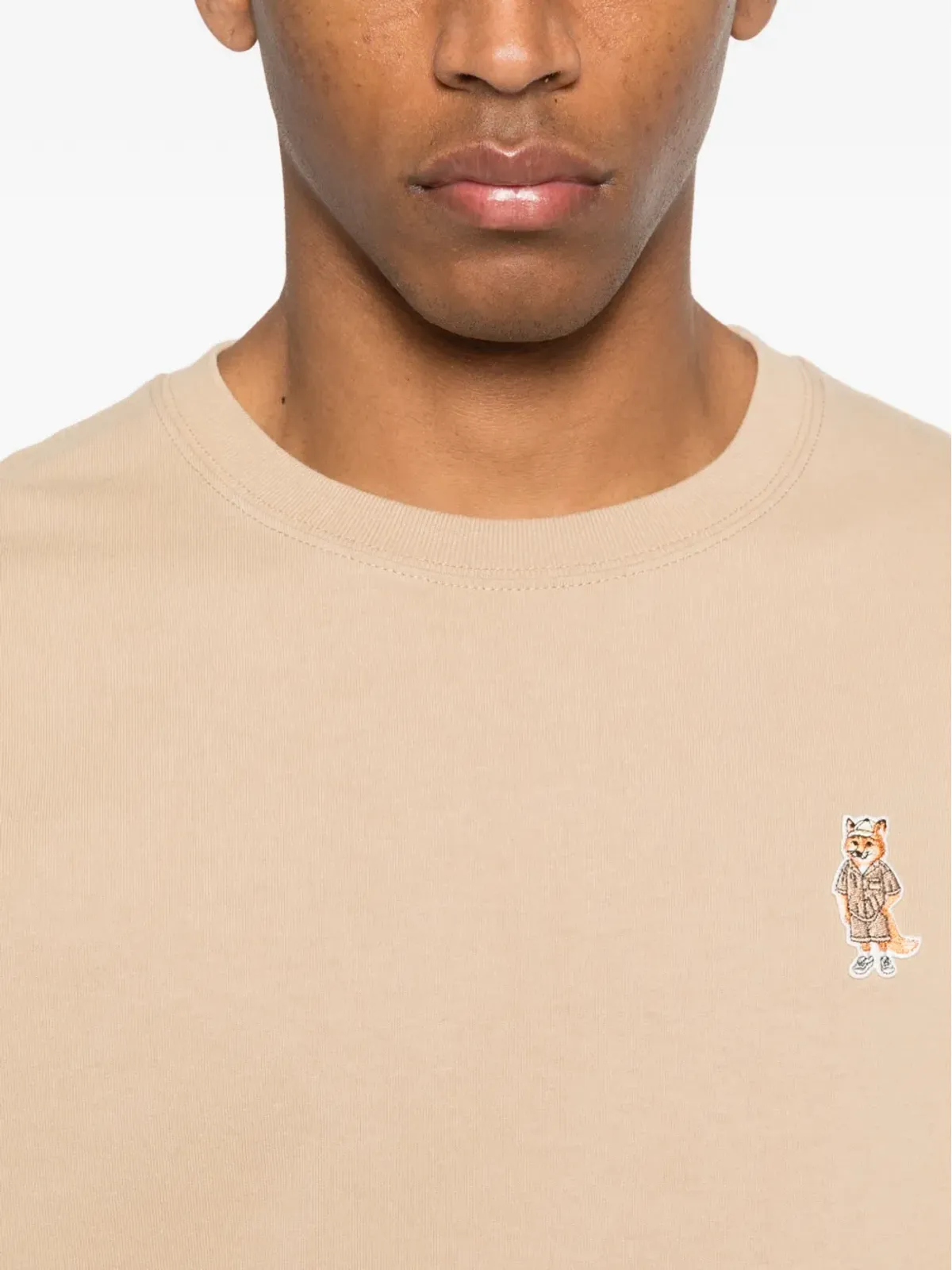 Maison Kitsuné ドレスド フォックス Tシャツ - ニュートラルカラー - 画像5