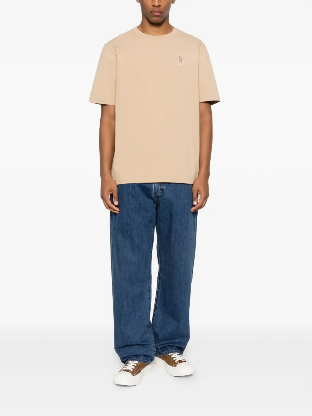 Maison Kitsuné ドレスド フォックス Tシャツ - ニュートラルカラー - 画像2