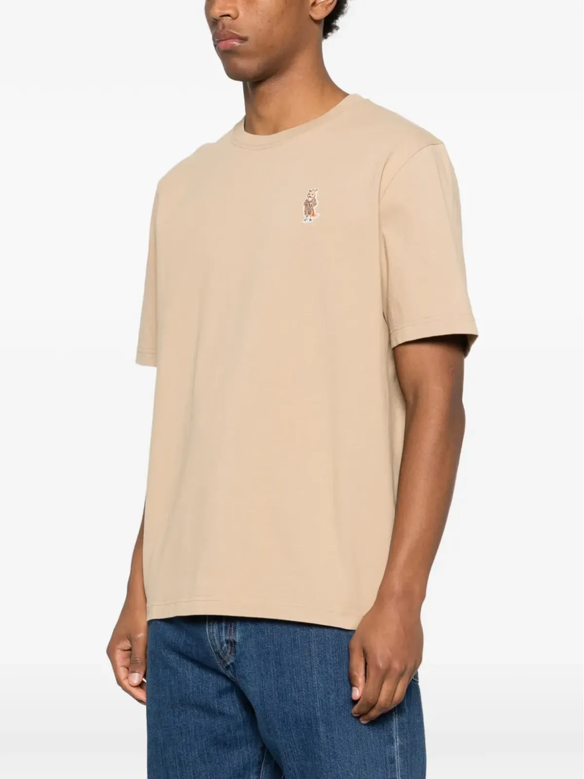 Maison Kitsuné ドレスド フォックス Tシャツ - ニュートラルカラー - 画像3