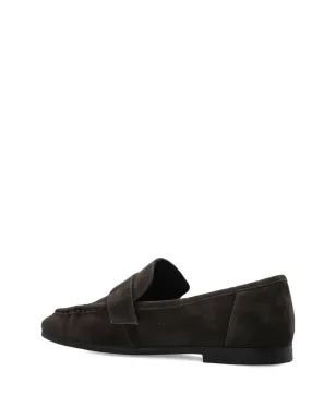 BLACK SUEDE STUDIO アロー スリップオン スエード ローファー - ブラウン - サムネイル3