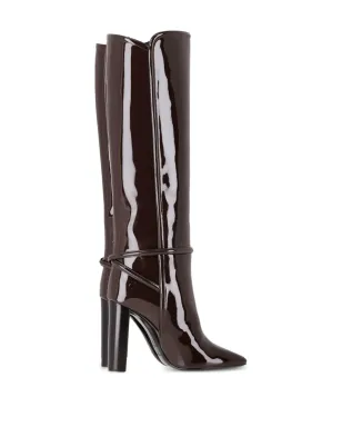 Saint Laurent Pre-Owned ジェーン ハイヒール ブーツ - サムネイル2