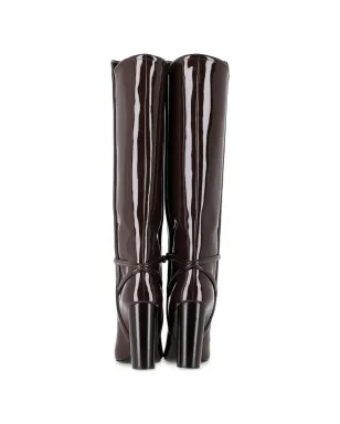 Saint Laurent Pre-Owned ジェーン ハイヒール ブーツ - サムネイル3