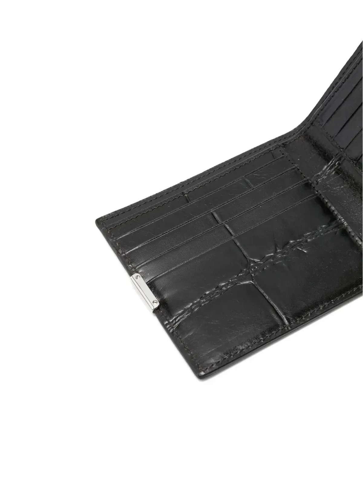 LEMAIRE ソフトタブ バイフォールド カードホルダー - ブラック - 画像3
