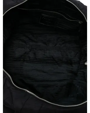 Prada Pre-Owned テスツート ボンバー トラベルバッグ ブラック - サムネイル5
