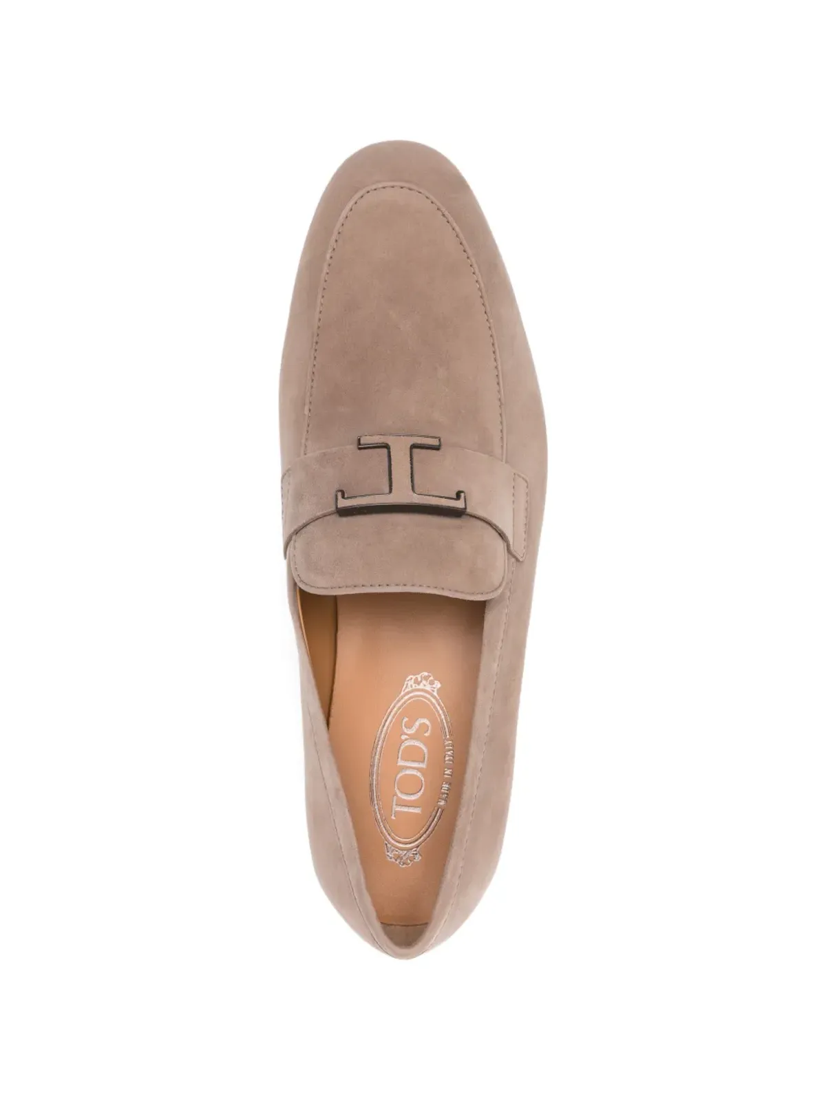 Tod's ロゴプレート ローファー - 画像4