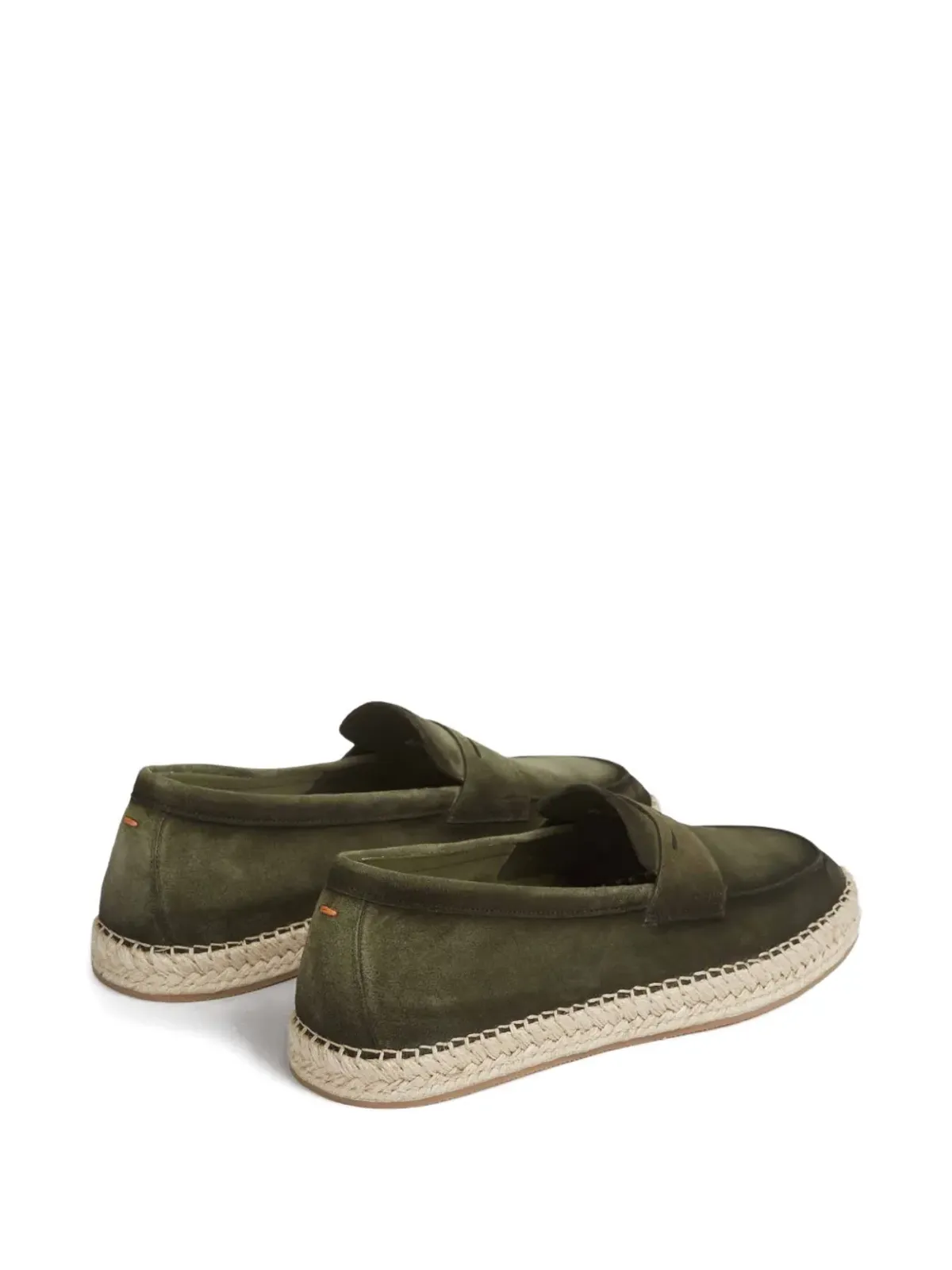 Santoni スエードエスパドリーレ - 画像3