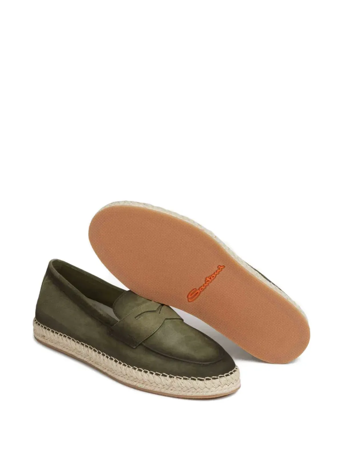 Santoni スエードエスパドリーレ - 画像4