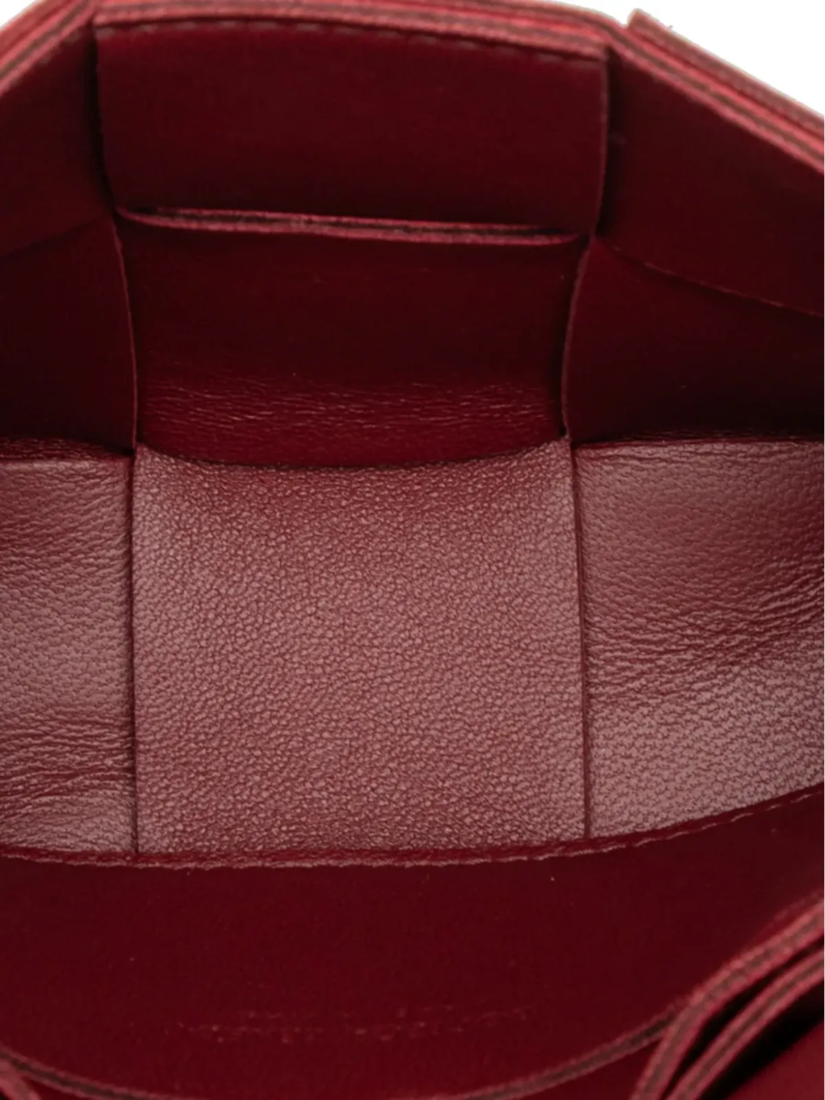 Bottega Veneta Pre-Owned ボッテガ・ヴェネタ Candy Nappa Intrecciato Cassette クロスボディバッグ レッド - 画像5