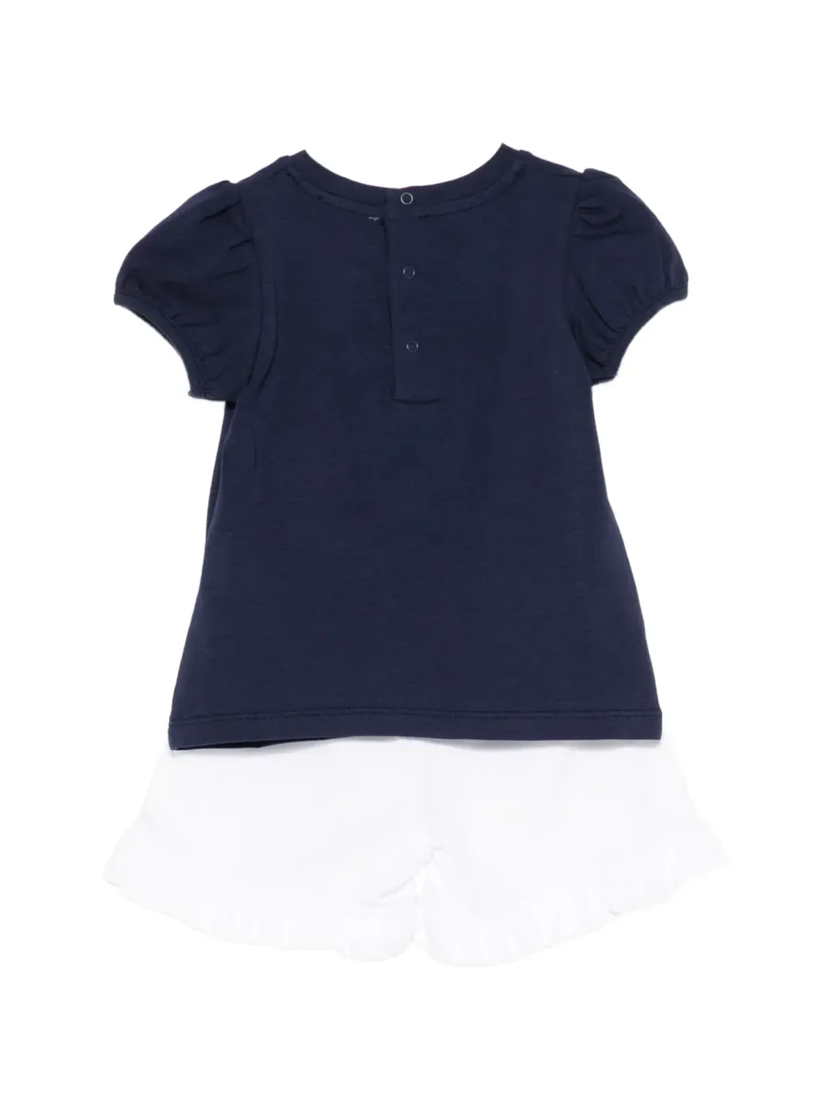 Moschino Kids ラッフルヘム テディプリント トラックスーツ - White - 画像2