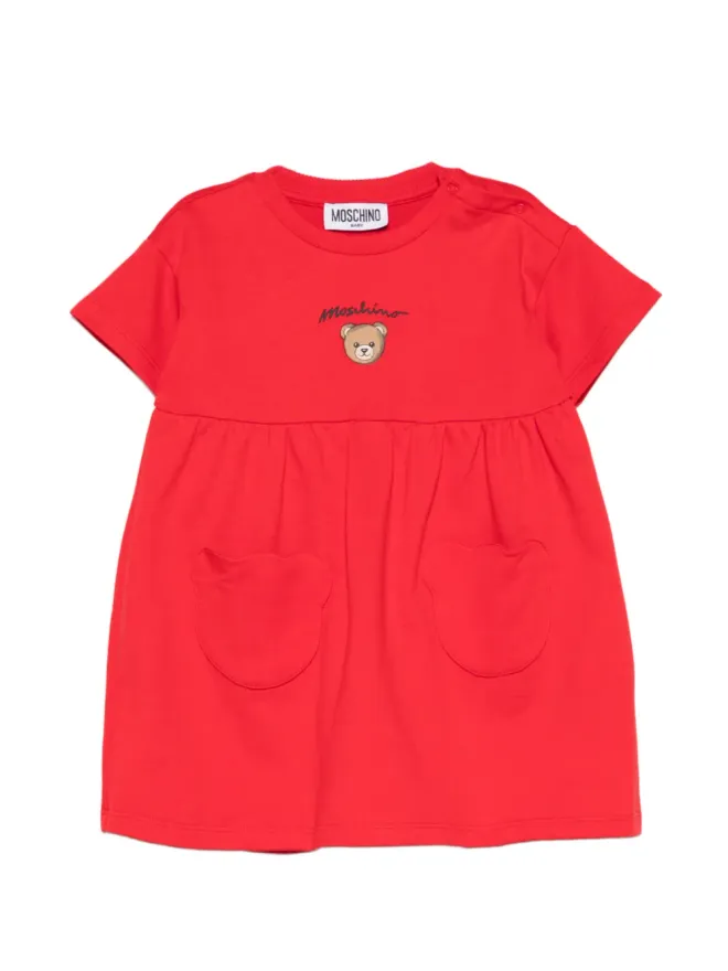 Moschino Kids Moschino Kids 丸首ポケットドレスの商品画像
