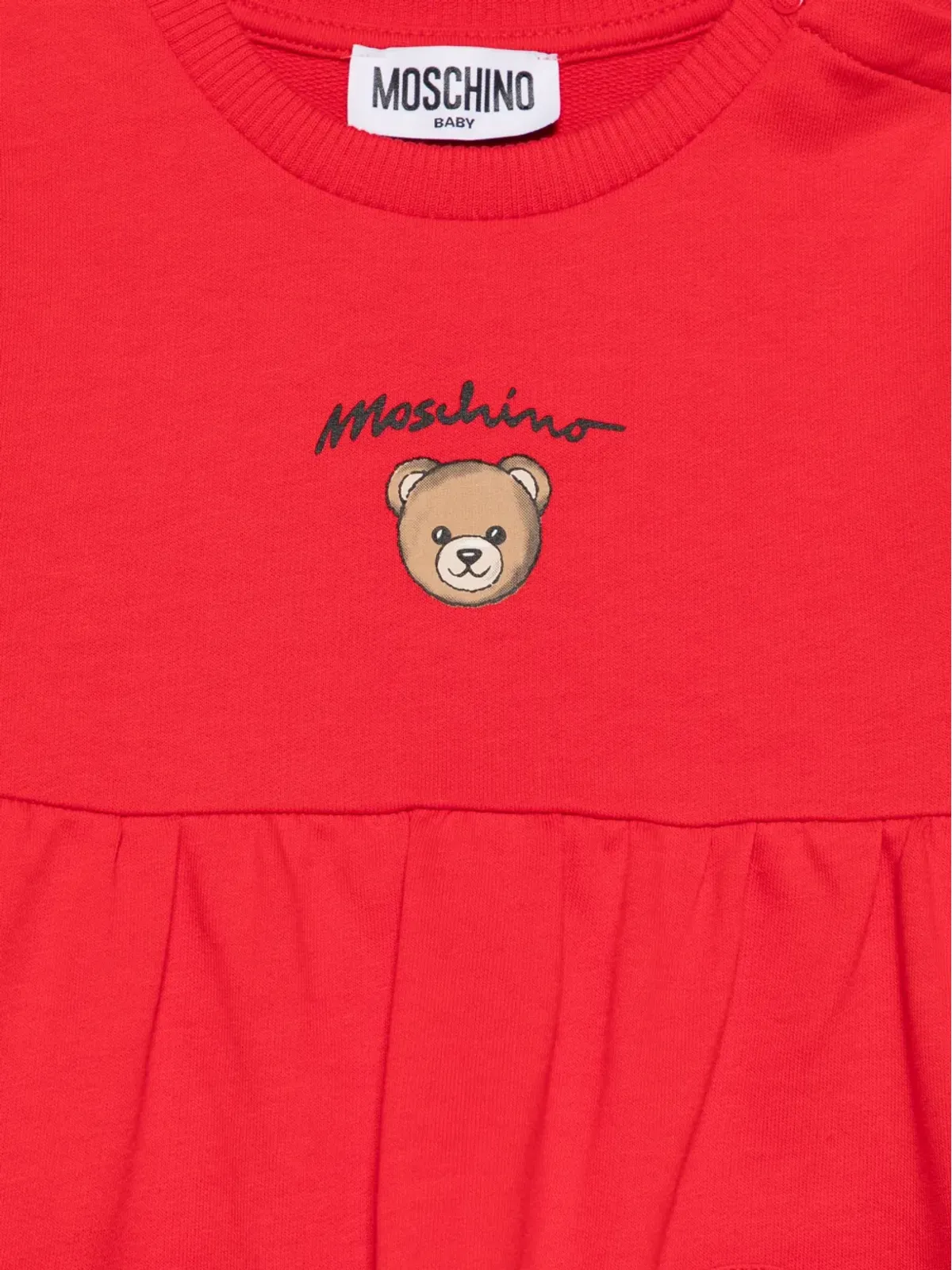 Moschino Kids 丸首ポケットドレス - 画像3