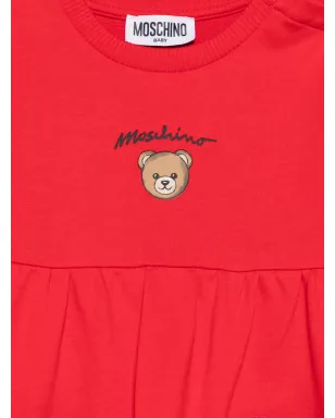 Moschino Kids 丸首ポケットドレス - サムネイル3