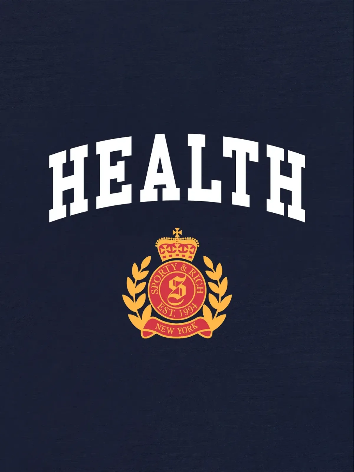 SPORTY & RICH KIDS ヘルスグラフィック Tシャツ - 画像4