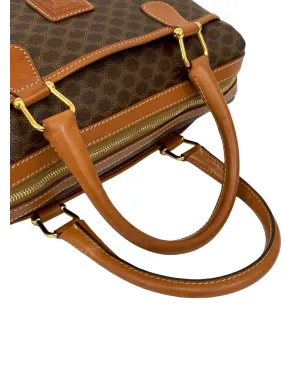 Celine Pre-Owned 1995 Macadam Coated Canvas boston bag - Brown - サムネイル2