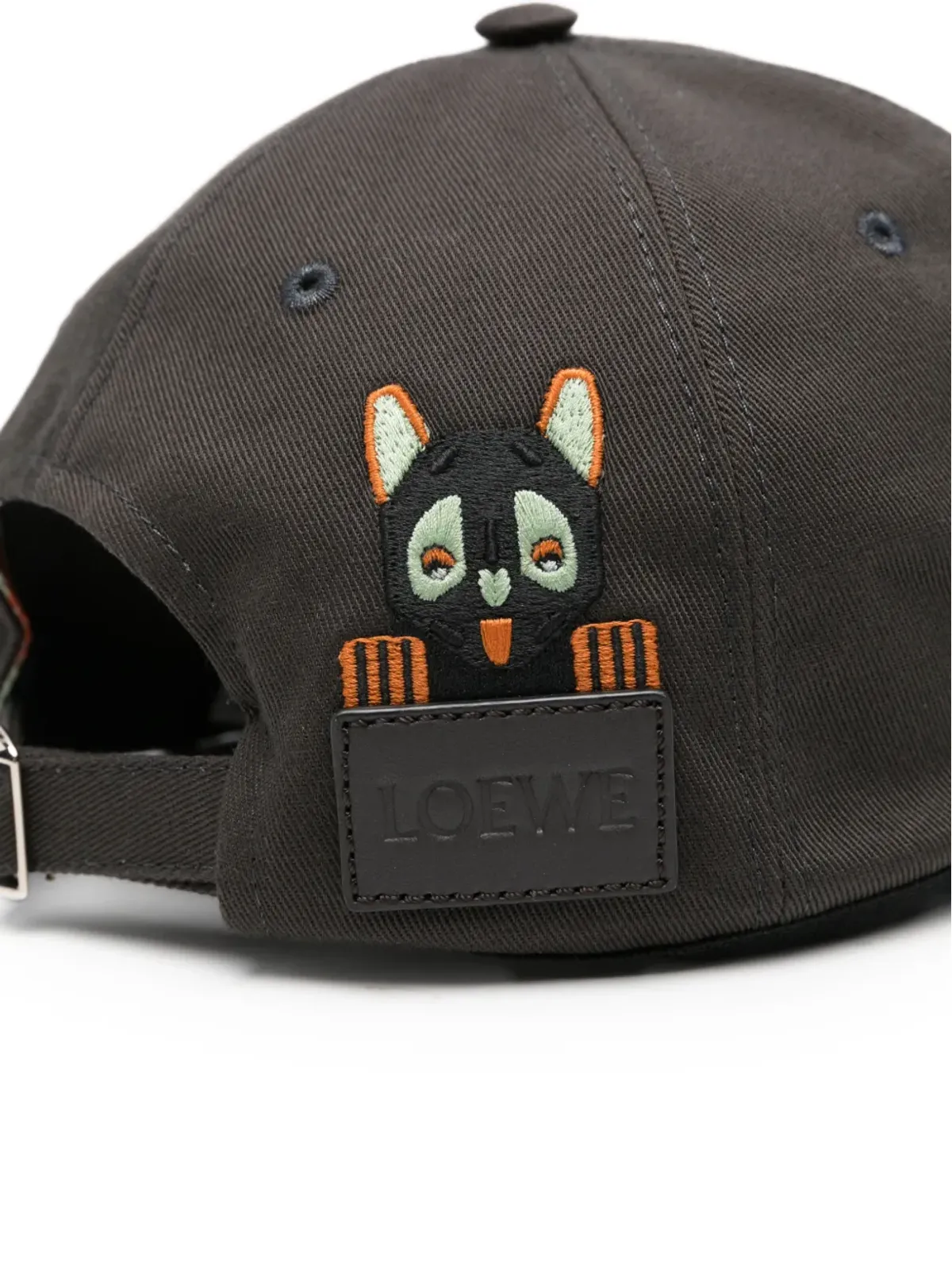 LOEWE ルイ・ウィン フューチャリストキャット ベースボールキャップ - 画像3