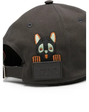 LOEWE ルイ・ウィン フューチャリストキャット ベースボールキャップ - サムネイル3