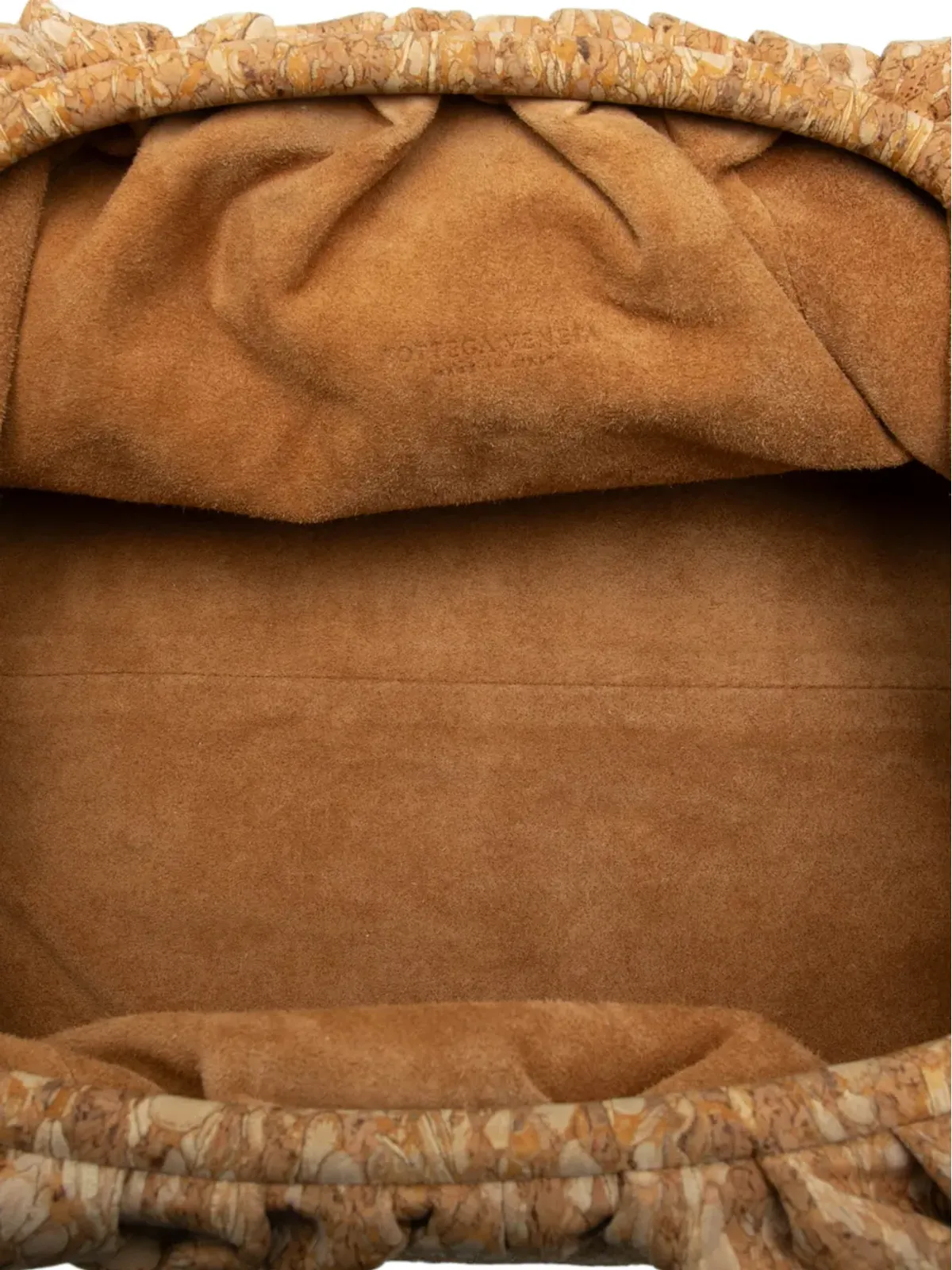 Bottega Veneta Pre-Owned 2012-2025 Cork The Pouch clutch bag - Brown - 画像5